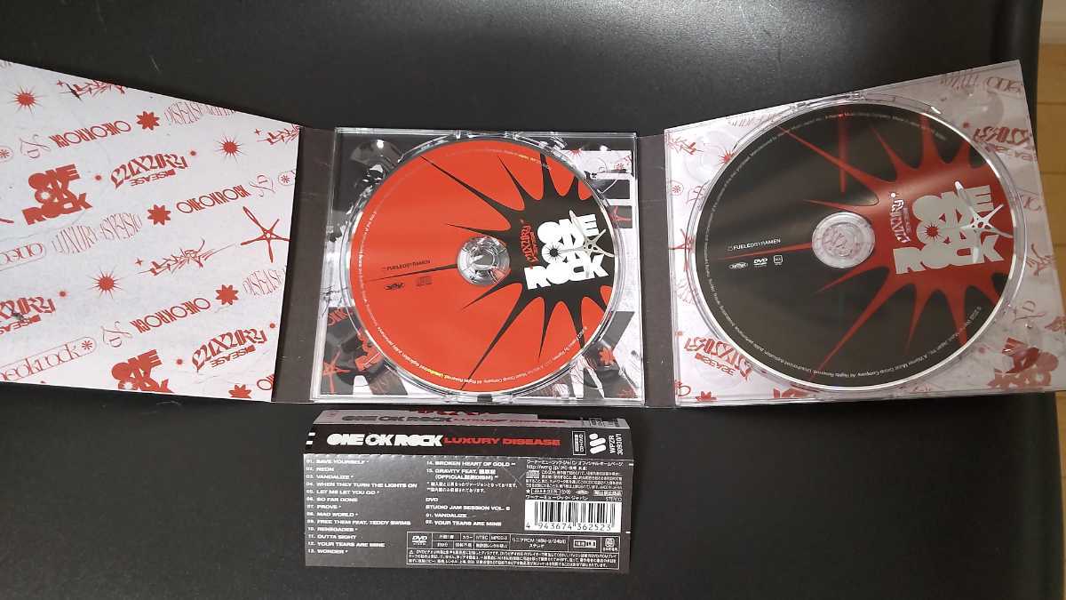 初回限定盤】CD+DVD LuxuryDisease ONE OK ROCK ワンオクロック商品