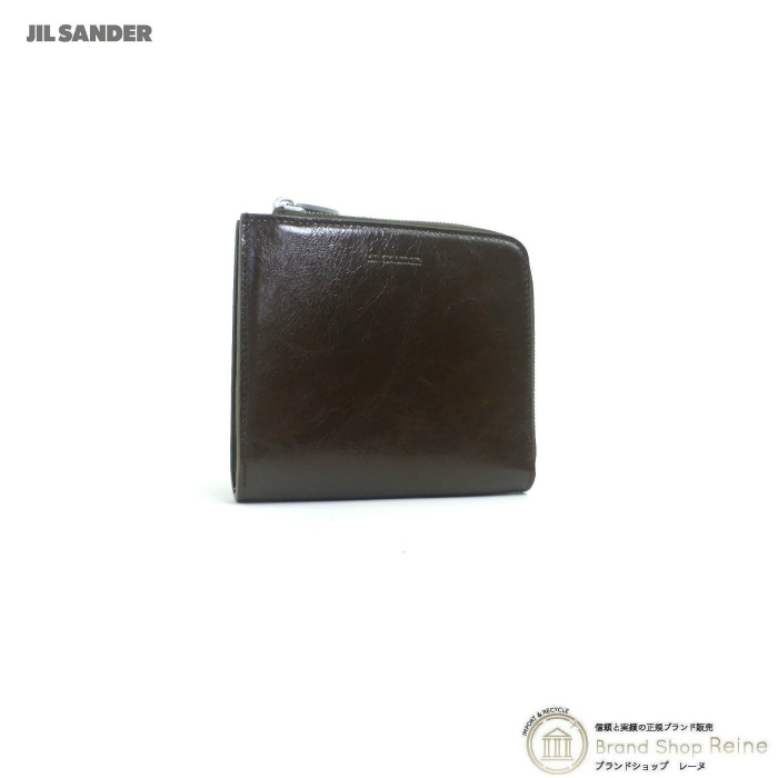 ジルサンダー （JIL SANDER） クレジットカードパース カードケース 財布 JSMU840075 カーキ（新品）_画像1