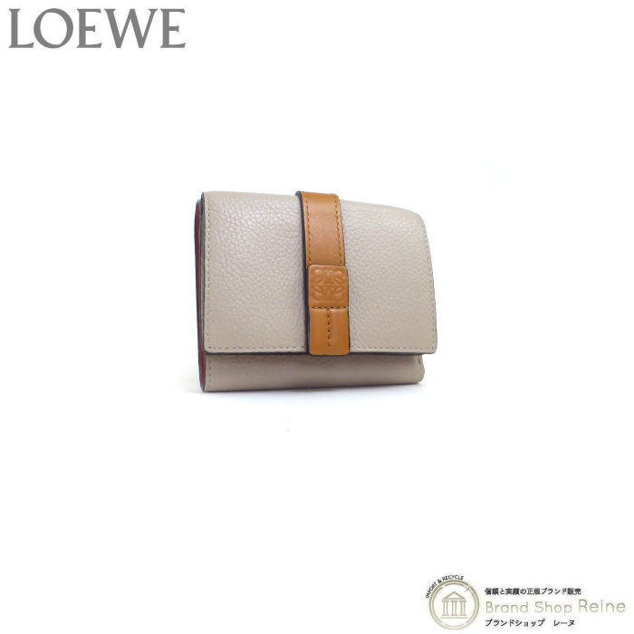 Loewe Trifold Wallet Compact Trial Fold Wallet C660S26X03 Light OTS x Honey (красота) Используется