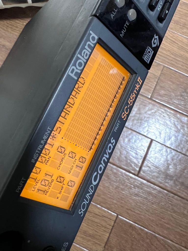 Roland SC-55 MKII MK2 音源モジュール ローランド MIDI Roland SC-55 MKII MK2 音源モジュール ローランド MIDI