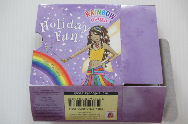 ミニ絵本6冊 洋書 レインボー・マジック・ホリデー・ファン Pocket Library Rainbow Magic Holiday Fun_画像3