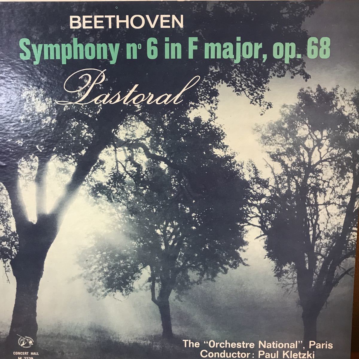 LP. ベートーヴェン交響曲　第6番　へ長調　　　　田園交響曲_画像1