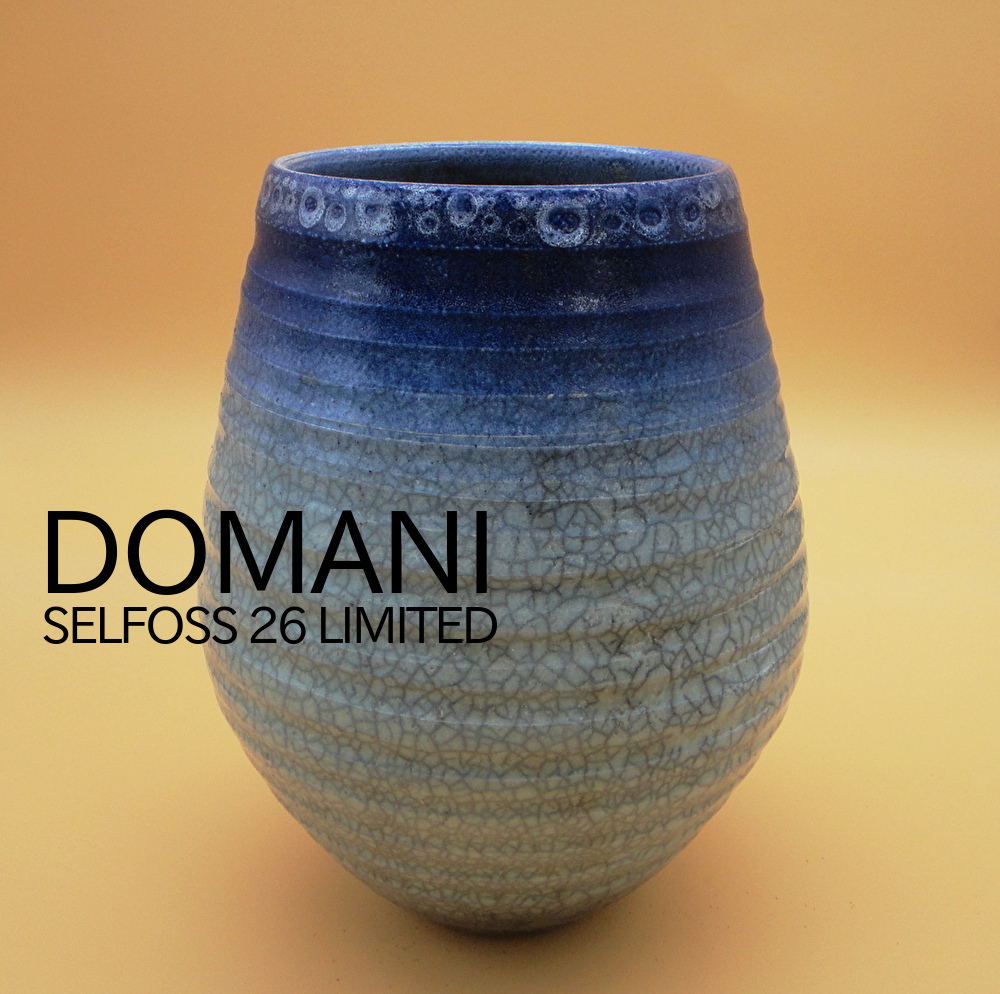 新品・未使用>廃盤ドマーニ花器_2013リミテッド_DOMANI SELFOSS