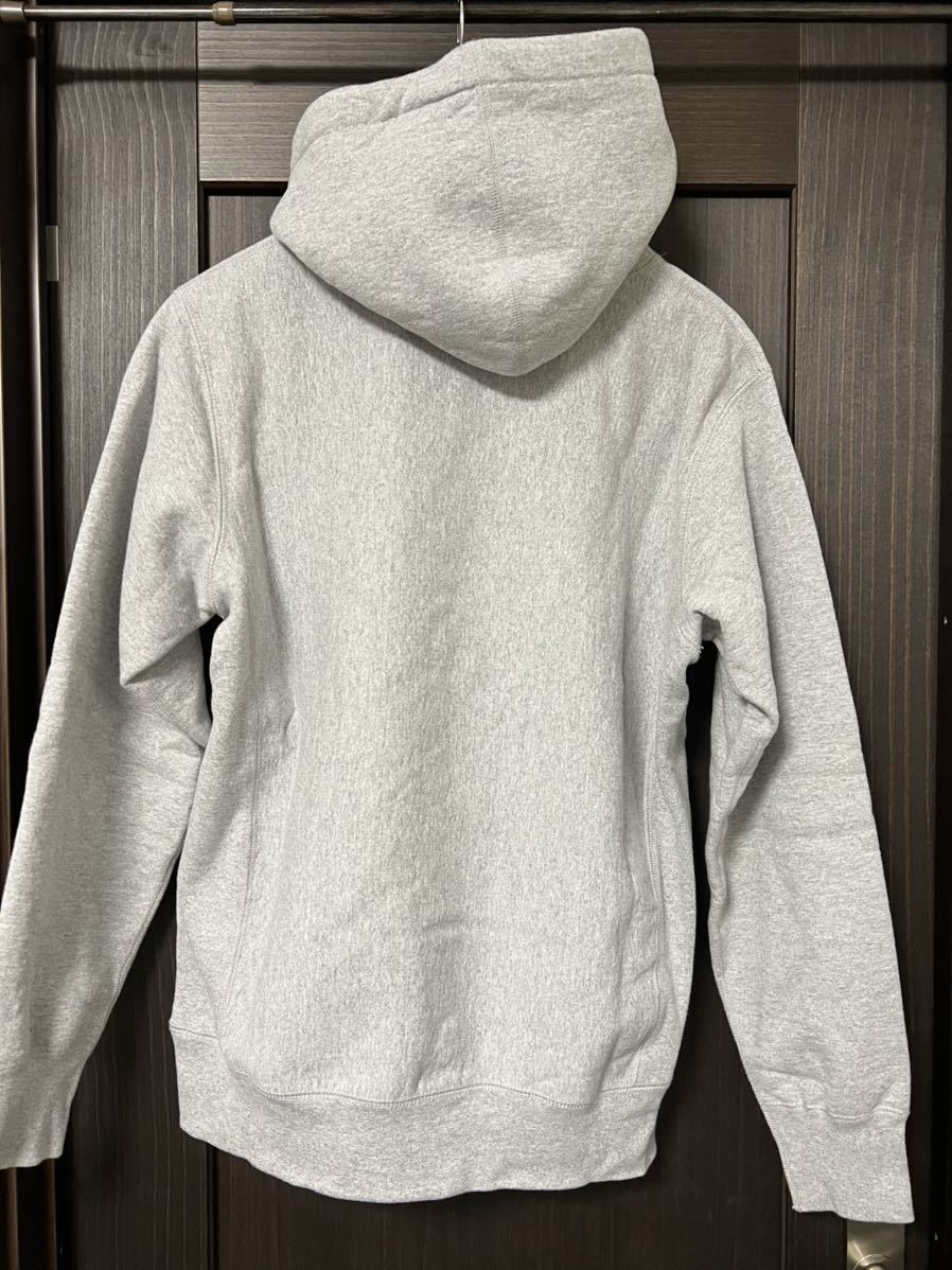 supreme box logo hooded sweatshirt シュプリーム　ボックスロゴ　スウェット　パーカー　灰　赤　美品　レア_画像5