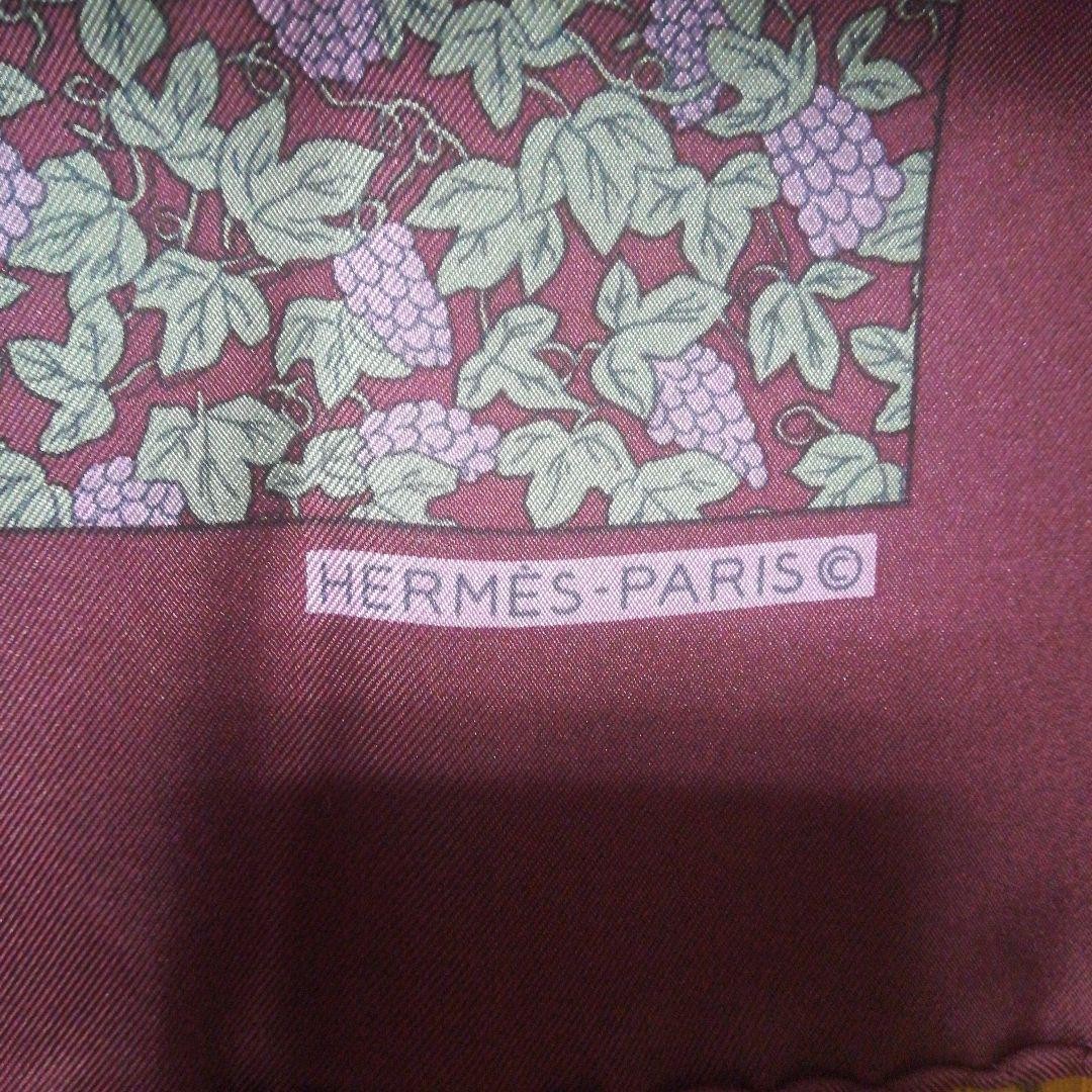 893S 超美品 エルメス HERMES ミニスカーフ 花柄 ヴィンテージ | web
