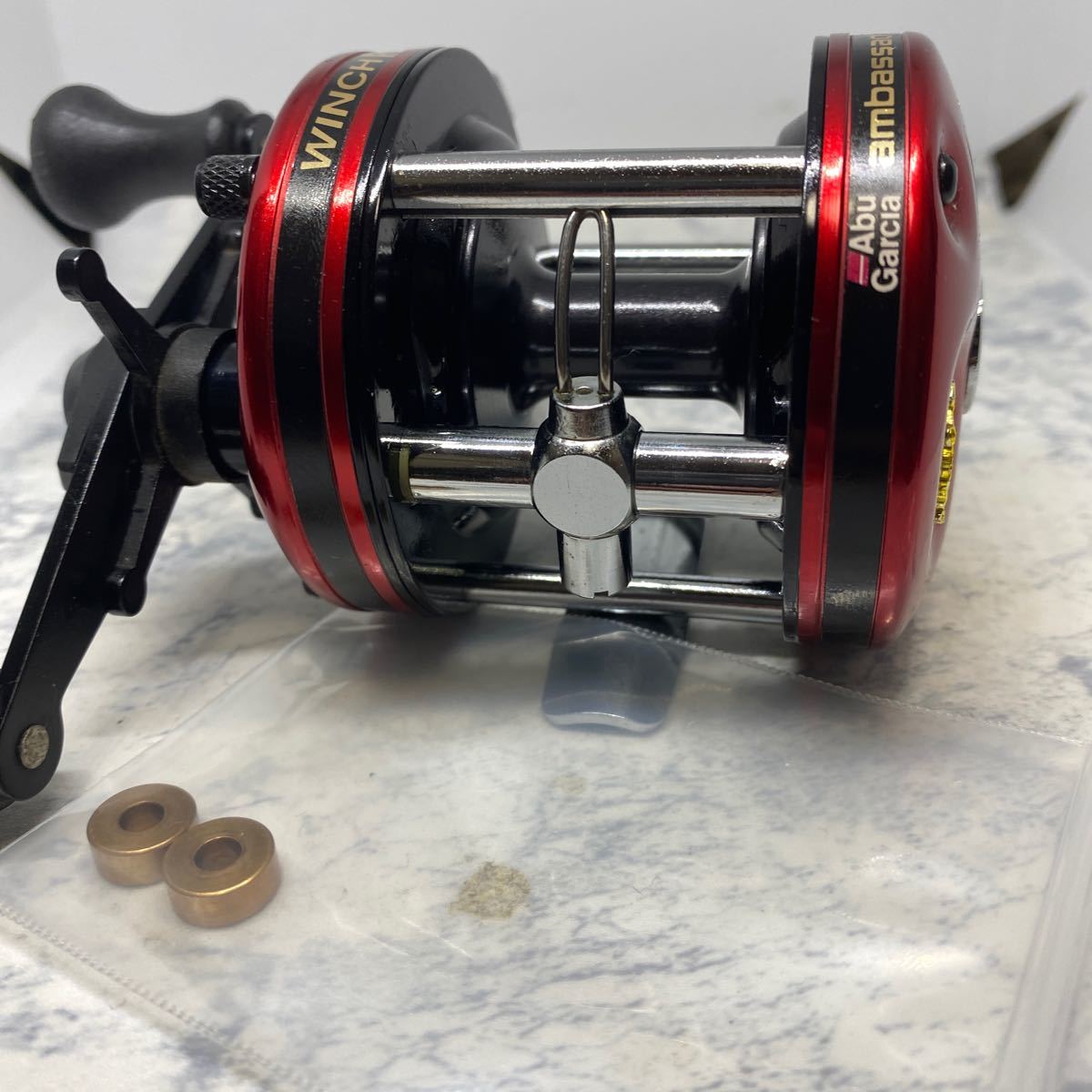 ABU AMBASSADEUR 5000 & Case — VINTAGE FISHING REELS