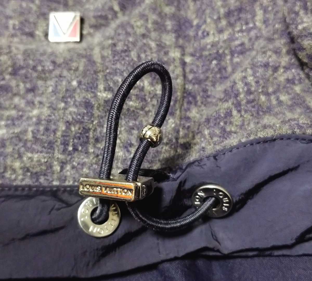 ルイヴィトン フーデッドブルゾン ブルーグレー M | sweatreno.com
