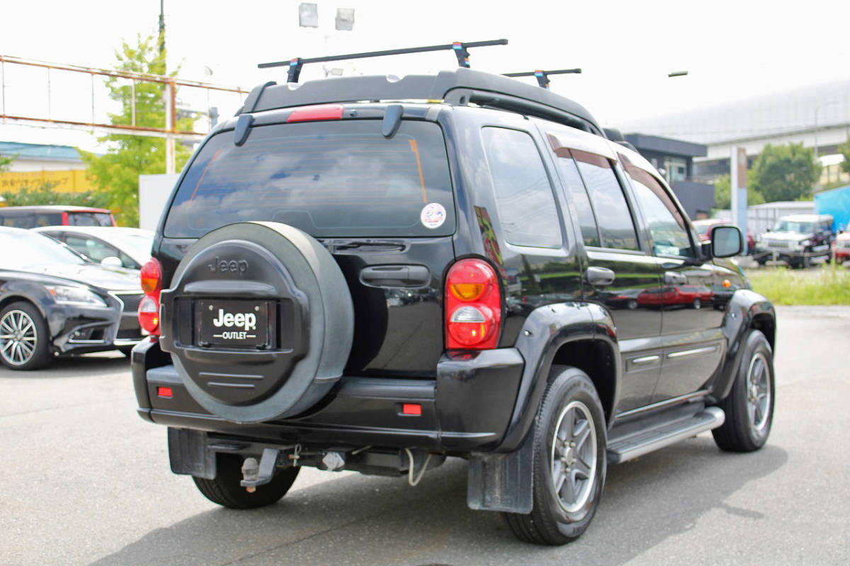 Jeep/チェロキー/ジープ/KJ37/レネゲード/5.5万キロ/平成15年12月初度登録/車検無し/ブラック/純正16インチアルミ/現車確認、試乗歓迎 4