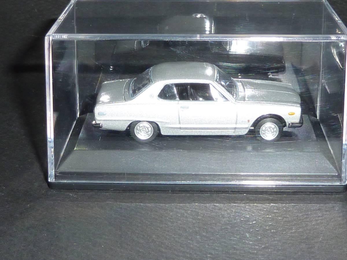 REAL-Xhi -тактный Lee коллекция 4th Nissan Skyline GT-X KGC10 серебряный цвет Prince 1/72 NISSAN SKYLINEyo- Dell PMCS nismo