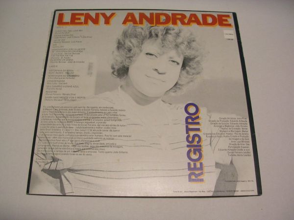 ●BRASIL BOSSA NOVA LP●LENY ANDRADE / REGISTRO_画像2