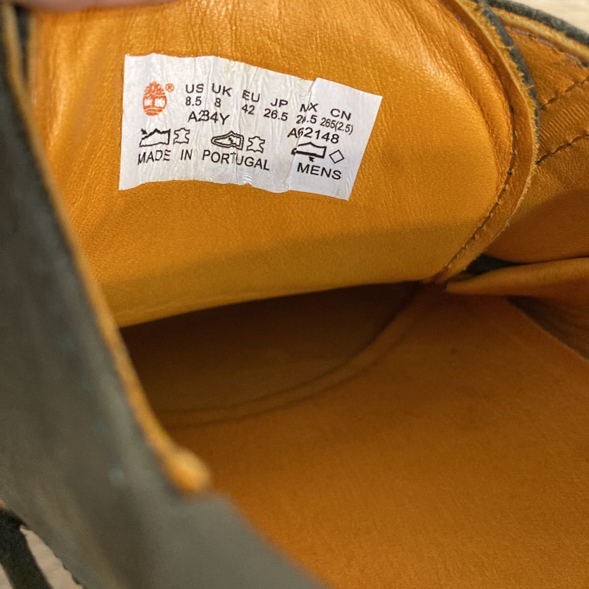 TIMBERLAND AUTHENTICS 3EYE CLASSIC LUG DK GREEN オリーブ 26.5_画像8