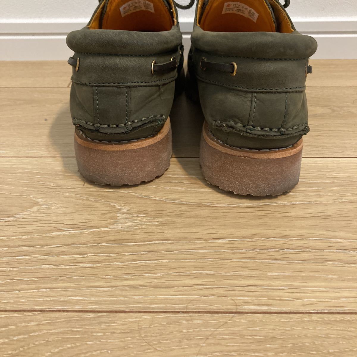TIMBERLAND AUTHENTICS 3EYE CLASSIC LUG DK GREEN オリーブ 26.5_画像7