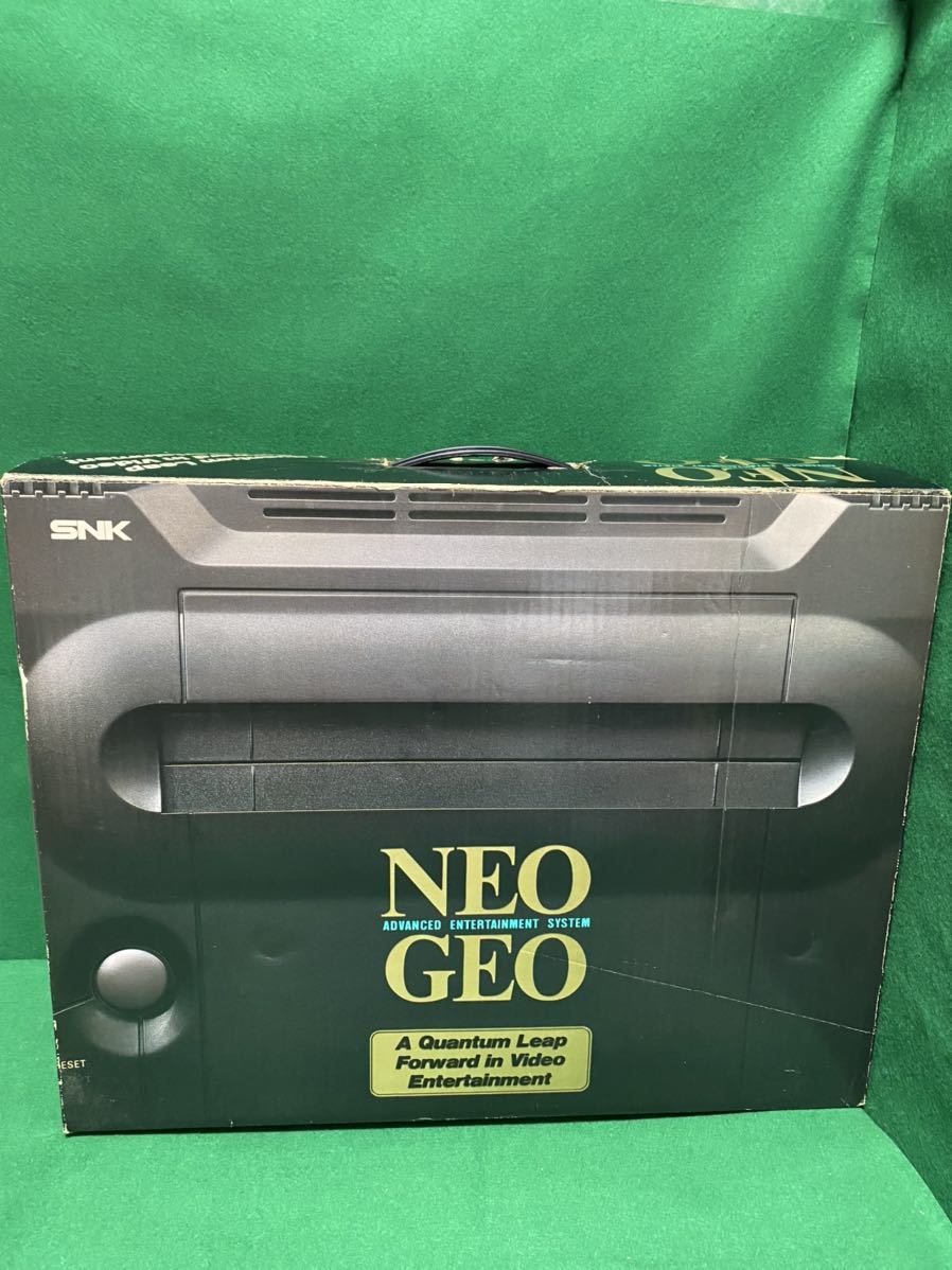 NEOGEO ネオジオ ROM本体 動作確認品 本体美品 綺麗 一式 美品 本体綺麗 NEO・GEO SNK 1円スタート 