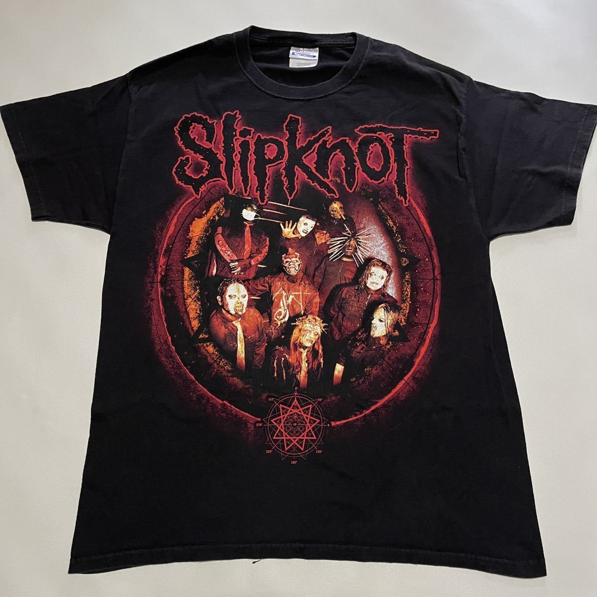 00's vintage Slipknot フェード band Tシャツ | nort.swiss
