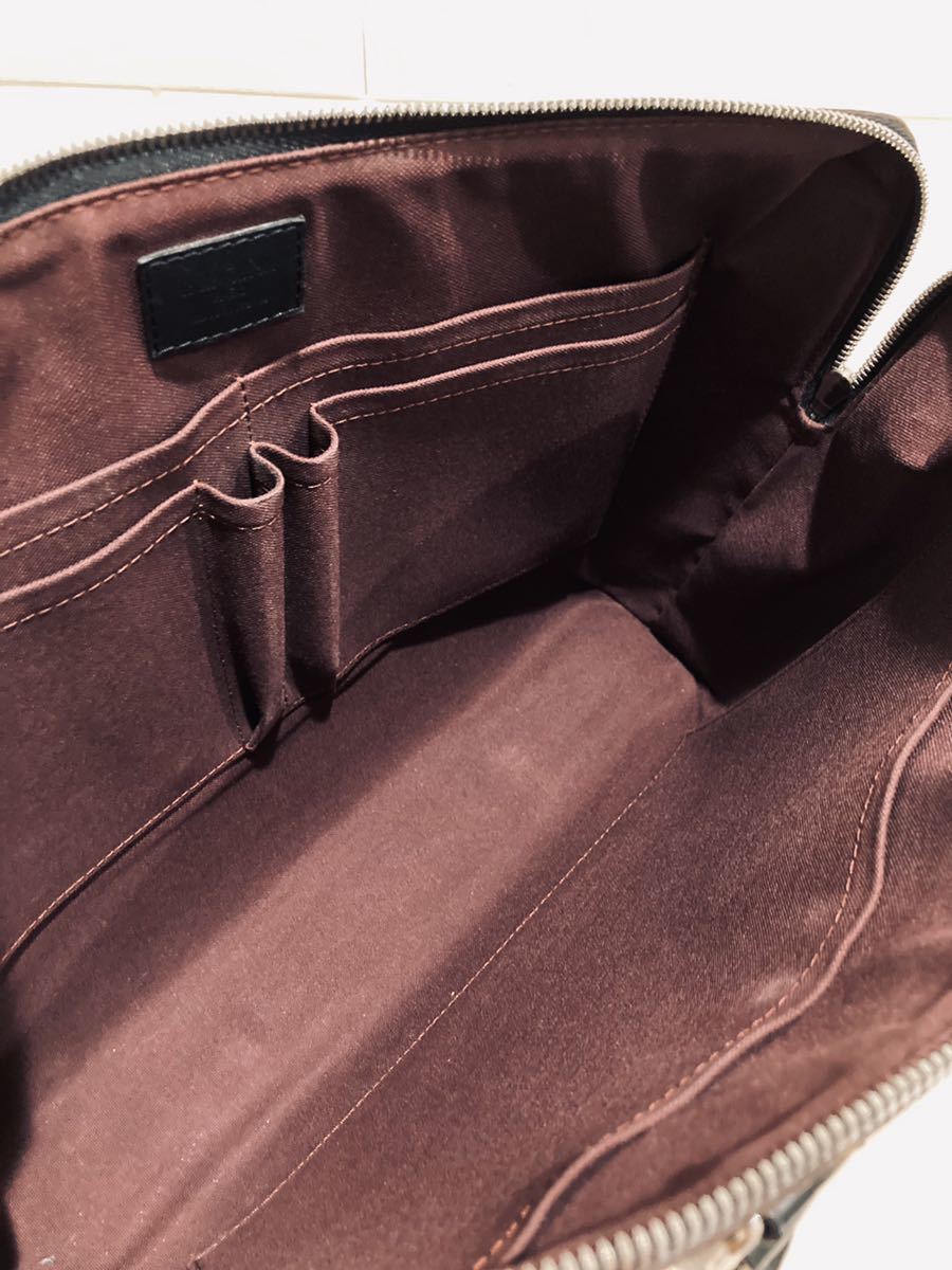 LOUIS VUITTON 新品 同様 ルイヴィトン モノグラム マカサー バッグ ドキュマンジュール 斜め掛け ショルダーストラップ 保存袋 付属