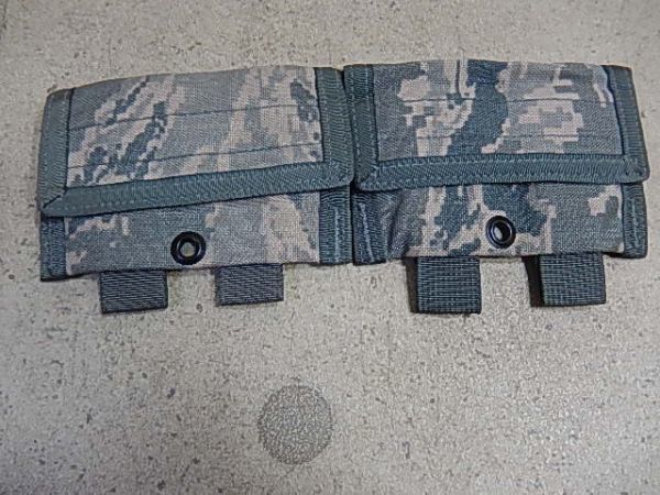 H97 新品！◆ラテックス手袋ポーチ2個 デジタルタイガー迷彩◆米軍◆ユーティリティポーチ！サバゲー！_画像9
