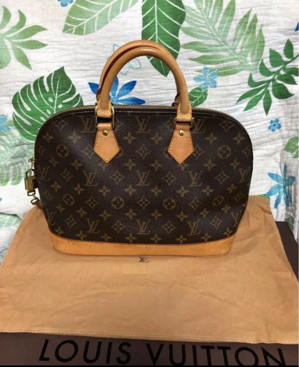 お値下げ！お早い方優先！正規品☆美品☆ LOUIS VUITTON ルイ・ヴィトン 可愛いハンドバッグ　南京錠鍵付き 