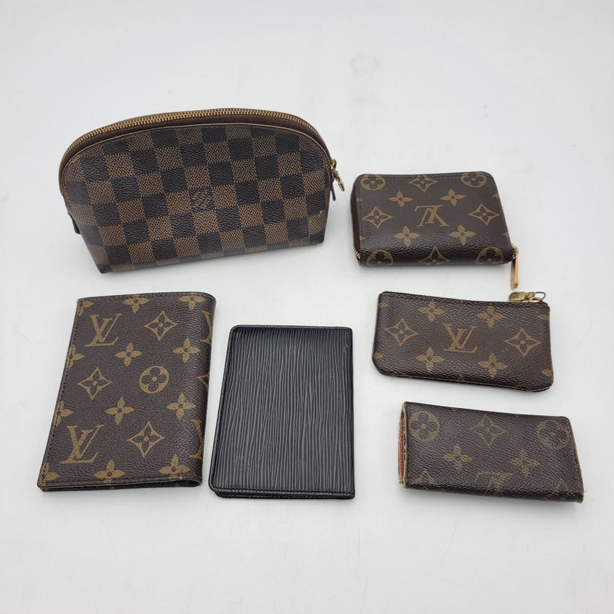 LOUIS VUITTON ルイヴィトン 小物 6点 まとめ セット ポーチ 財布
