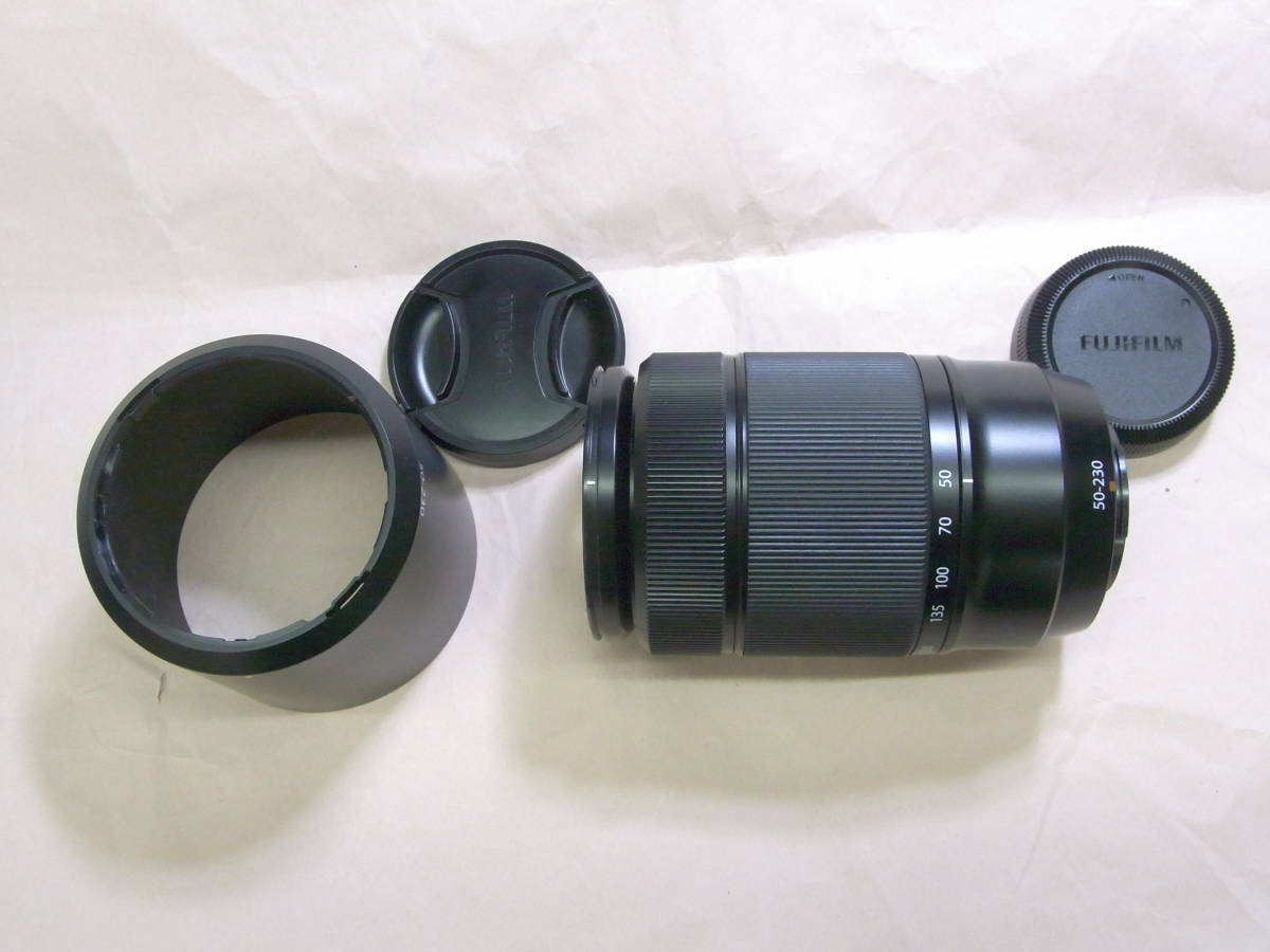 美品 FUJIFILM フジノンレンズ XC50-230mm F4.5-6.7 OIS II ブラック 