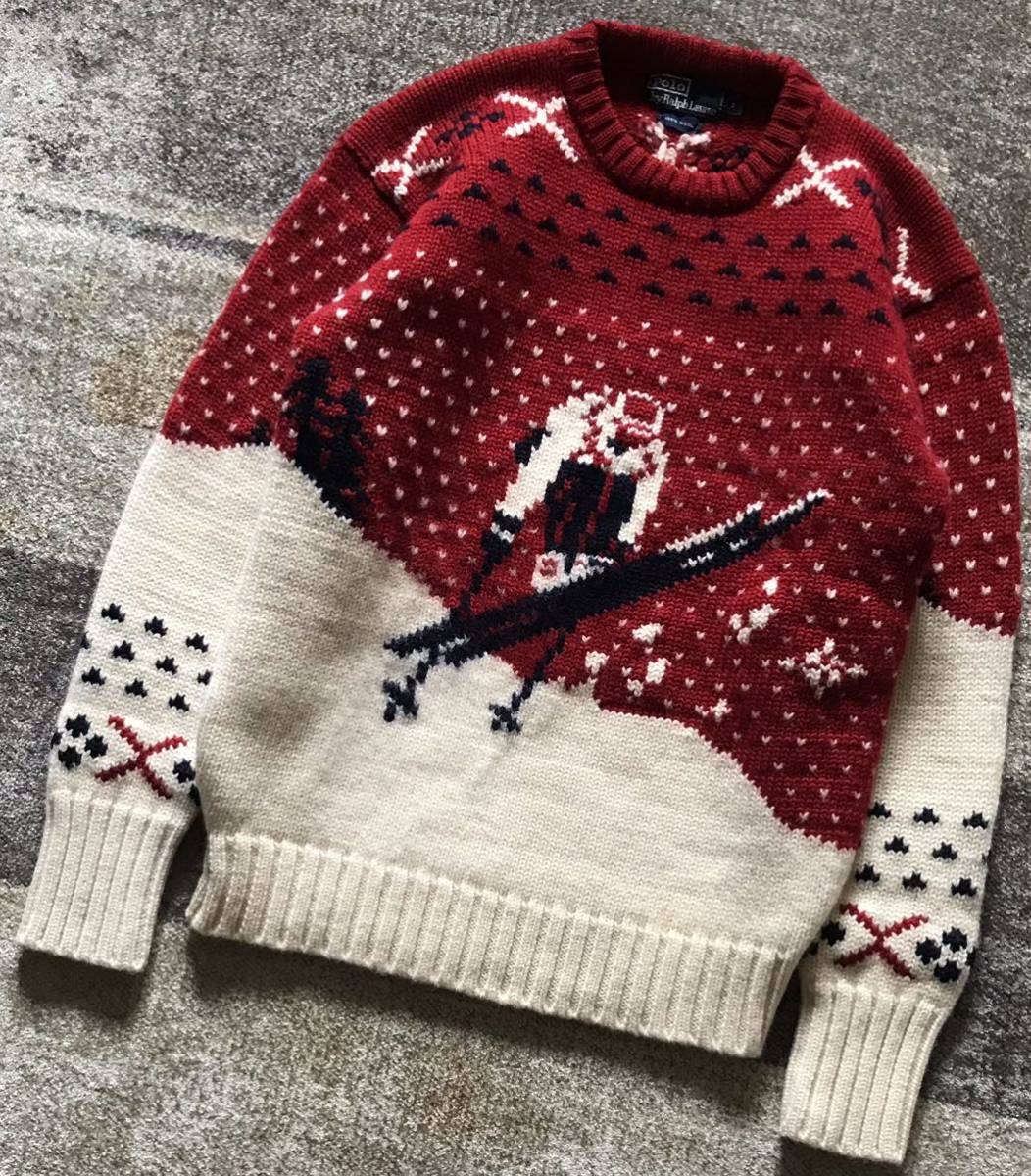 Yahoo!オークション - 冬の主役服 圧巻のスキー柄 風景画 90's Yahoo!オークション - 冬の主役服 圧巻のスキー柄 風景画 90's
