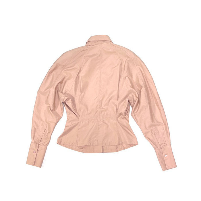 【送料無料】激レア イタリア製 80s Azzedine Alaia ショルダーパッド ブラウス vintage 古着_画像2