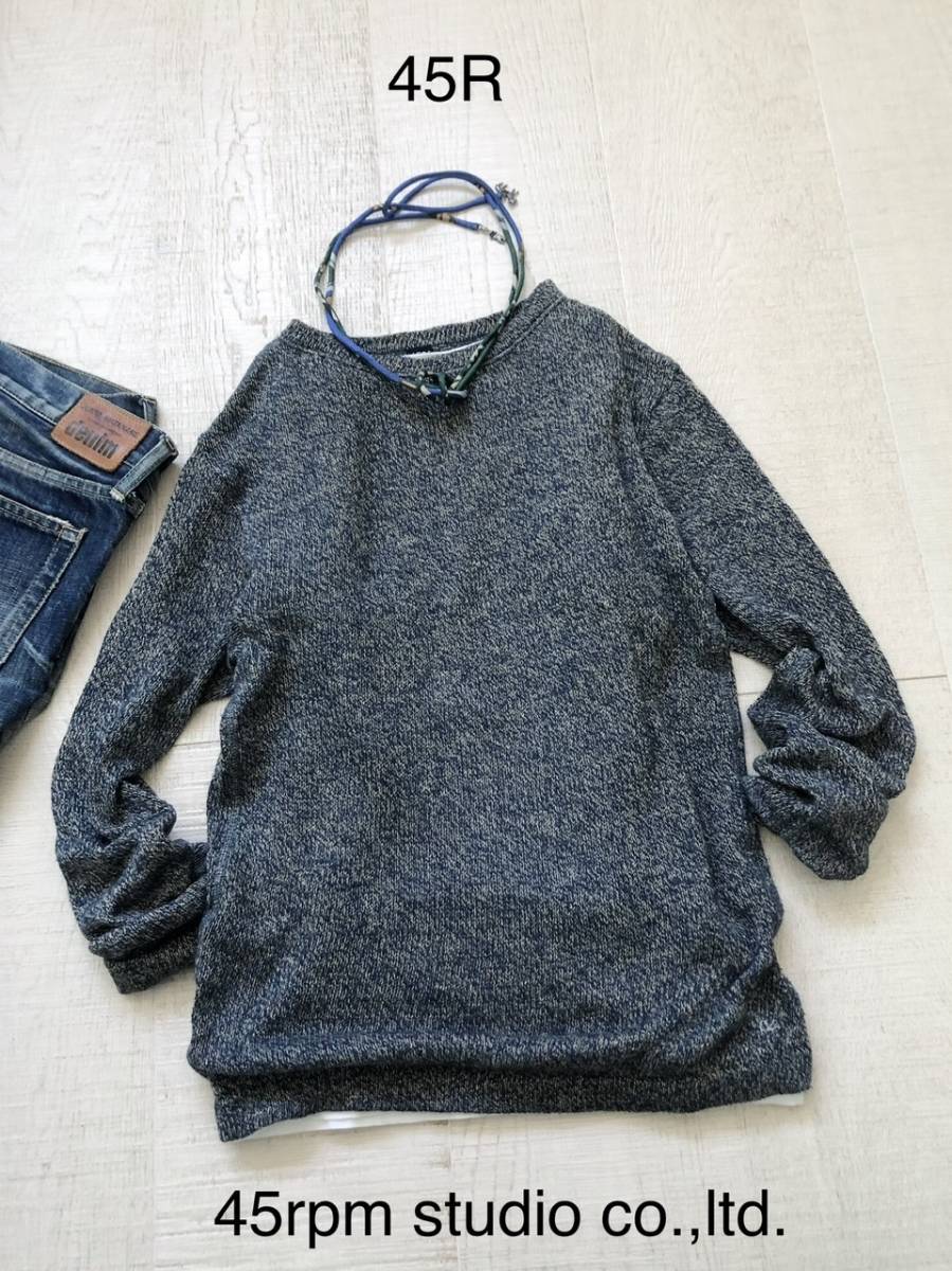 売り尽くしセール 45rpm umii908 美品✨45r アルパカニット - www