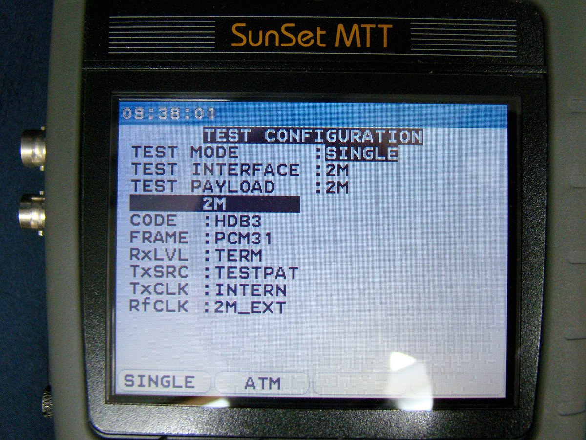 SUNRISE TELECOM SunSetMTT Basic Color サンセットベーシック アナライザ サンライズテレコム SDH/SONET 中_画像4