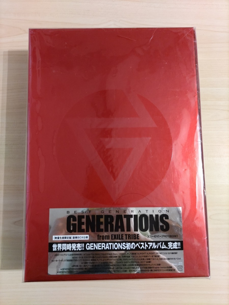 GENERATIONS from EXILE TRIBE 3CD+4DVD/BEST GENERATION 