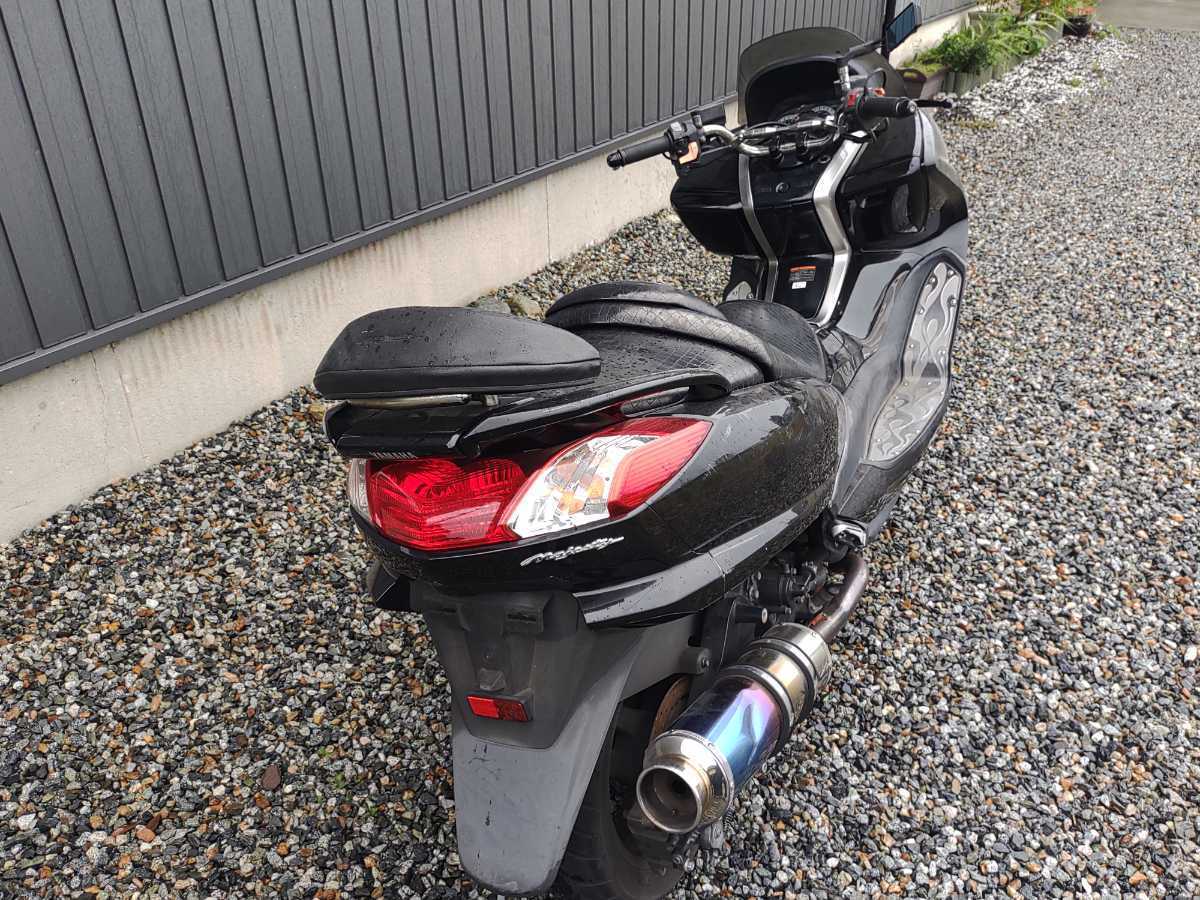 マジェスティ250(SG20J 4D9) 発送/現車確認対応　ETC，USB電源、BEAMSマフラー、アルミステップ、書類付抹消渡し_画像4