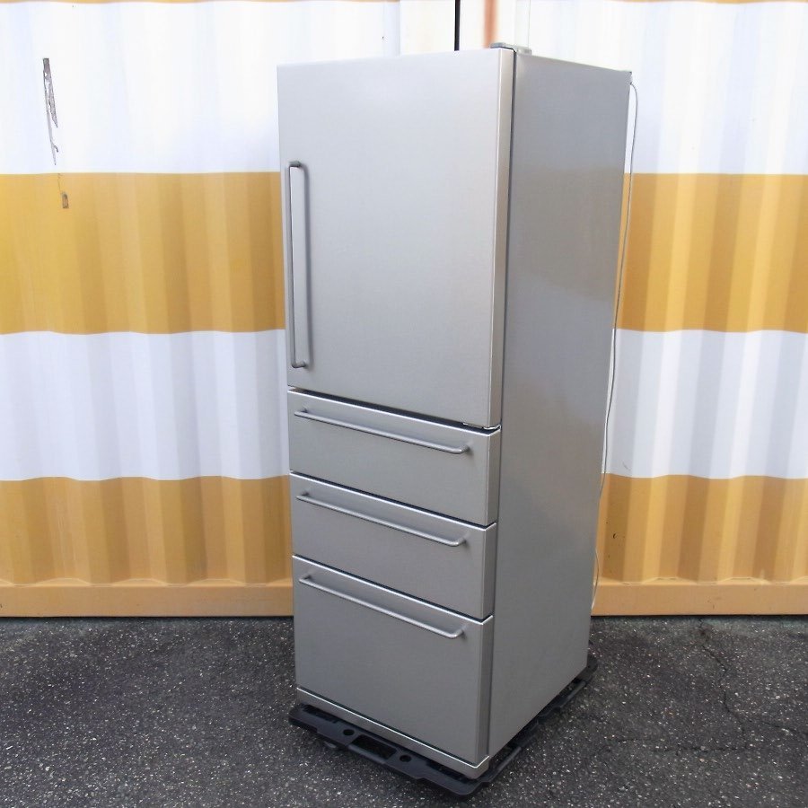 無印良品 4ドア冷蔵庫（355L）ステンレス MJ-R36SA 冷凍冷蔵庫 MUJI