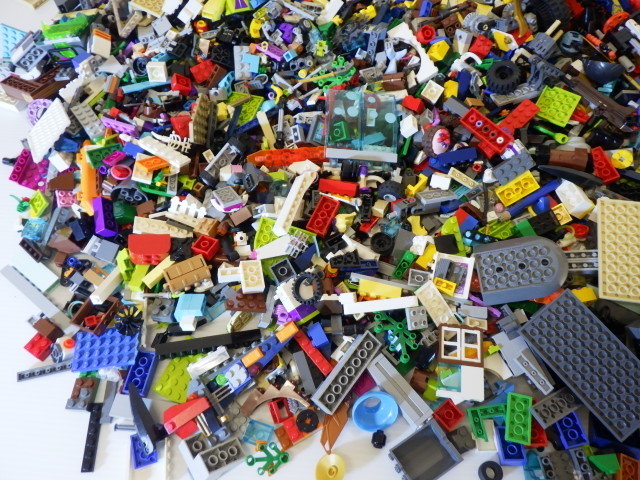 大量9kg LEGO【レゴブロック パーツ】未仕分け・まとめ売り