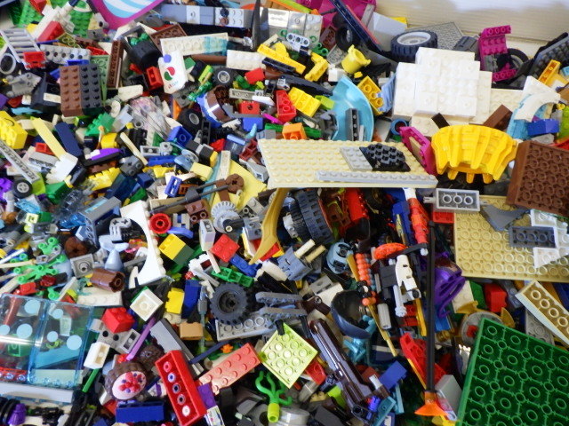 大量9kg LEGO レゴブロック パーツ 未仕分け まとめ売り(パーツ、部品 ...