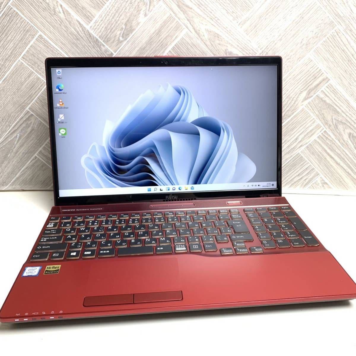 富士通 LIFEBOOK AH53/D1超高性能♪第8世代インテル Core i7-8565U