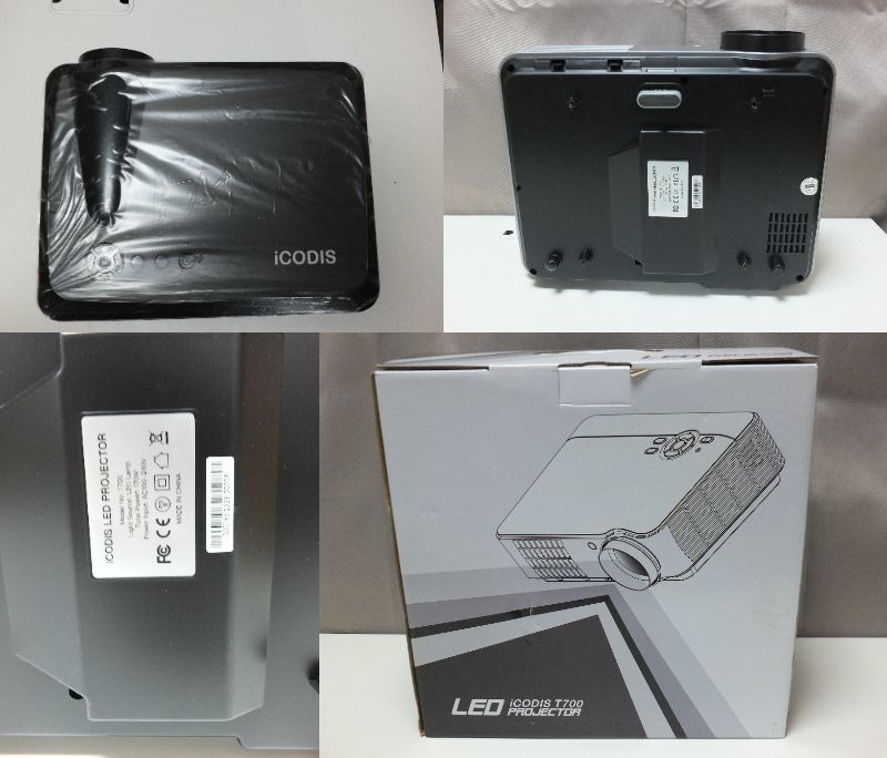 上品 iCODIS T700 プロジェクター 解像度1920 1080 ホーム