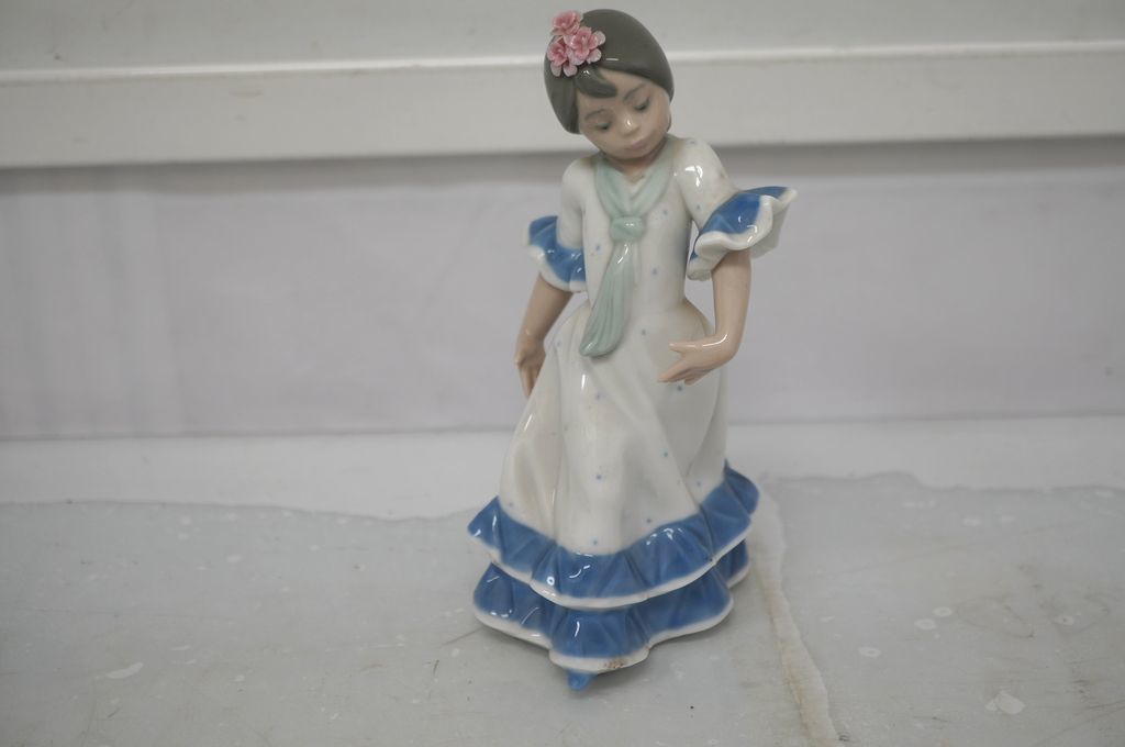 リヤドロ Lladro Lolita Flamenco Dancer Girl Figurine 5192 人形 
