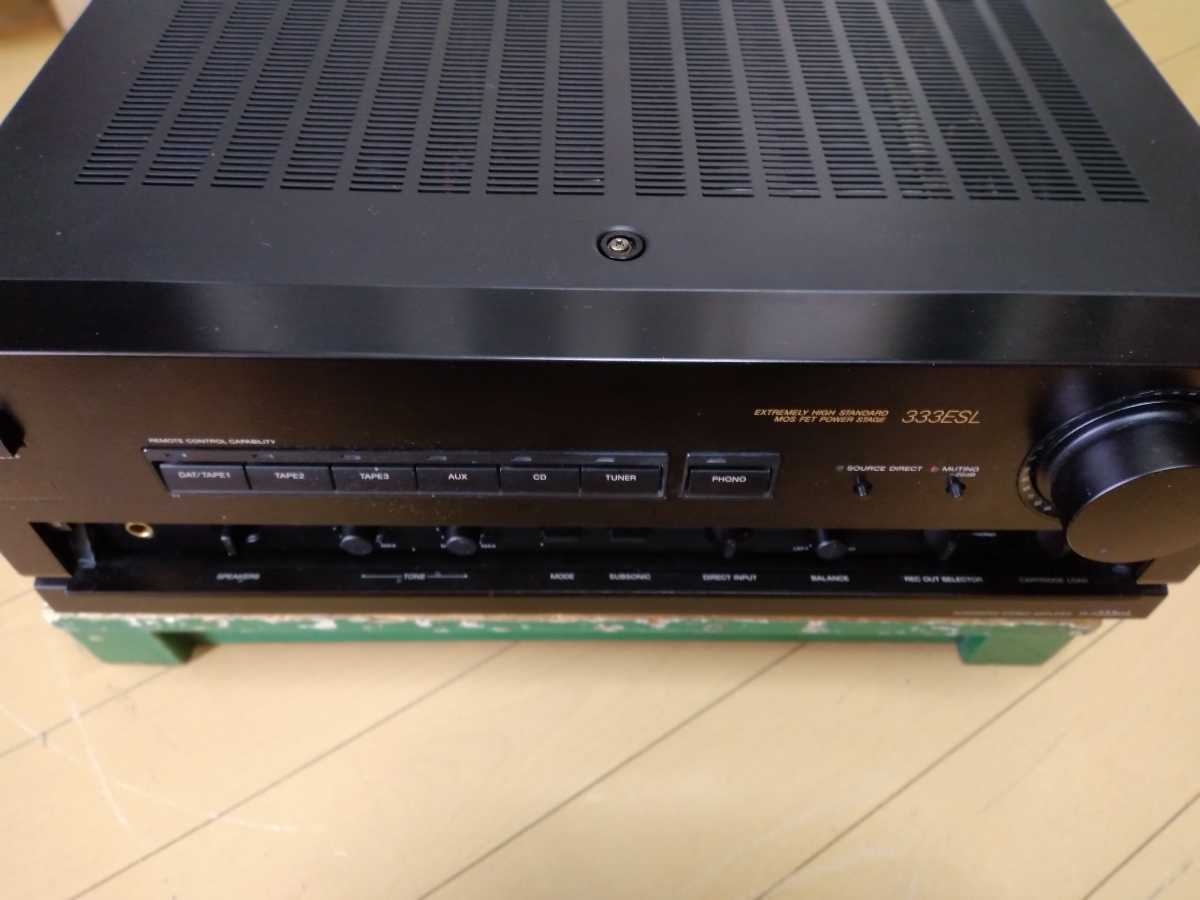 SONY プリメインアンプ TA-F333ESL 動作品 ジャンク品 futuristiclife.si