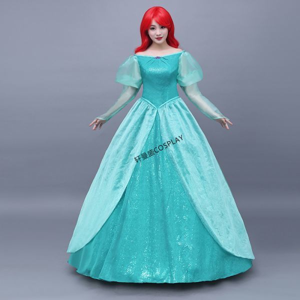xd093ディズニー 人魚姫 Ariel アリエル プリンセス ワンピース xd093ディズニー 人魚姫 Ariel アリエル プリンセス ワンピース