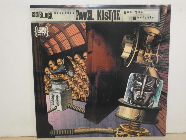 ★Pavel Kostiuk / 2000 Black Presents Pavel Kostiuk And The Musicals★Limited Edition Mini-LP_画像1