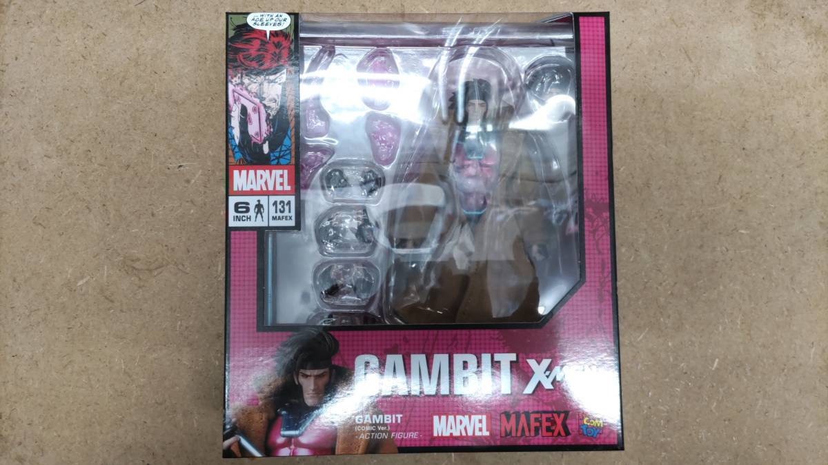 メディコム・トイ MAFEX マフェックス No.131 X-MEN GAMBIT ガンビット COMIC Ver.【未開封】 