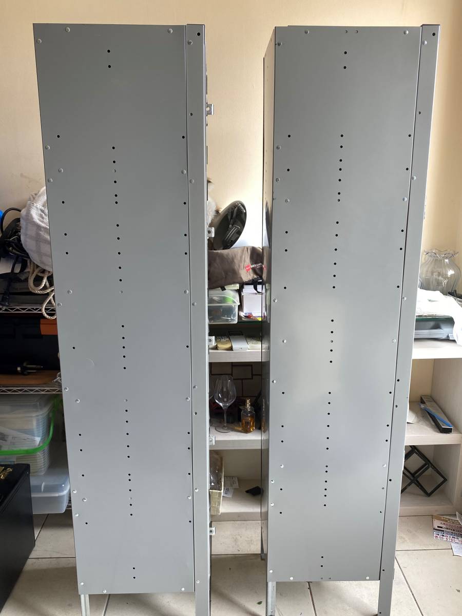 00504 LYON 5-TIER LOCKER - LOUVER 2-TIER LOCKER - LOUVER ロッカー