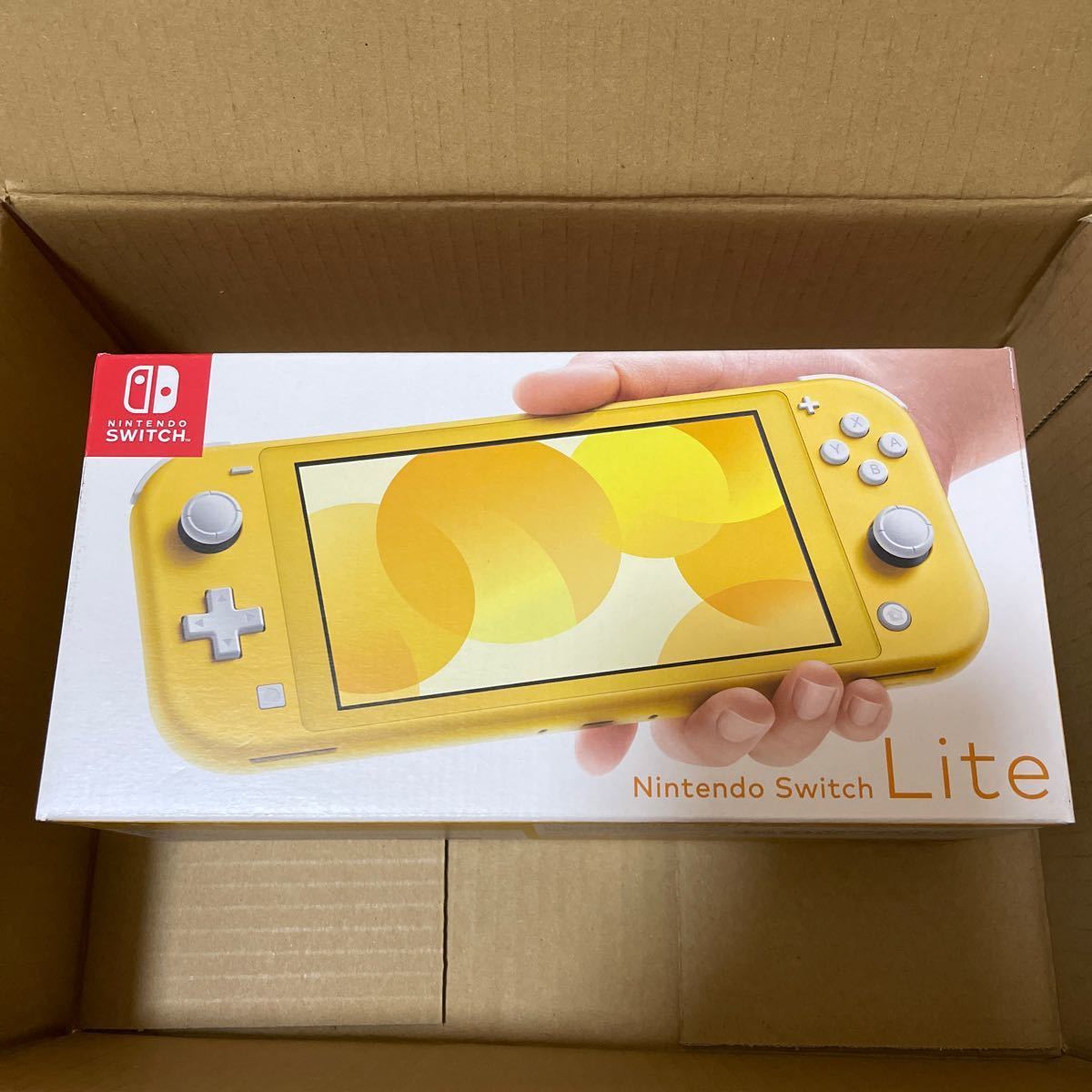 新品未開封 Nintendo Switch Lite イエロー 店舗印有り 24時間以内発送