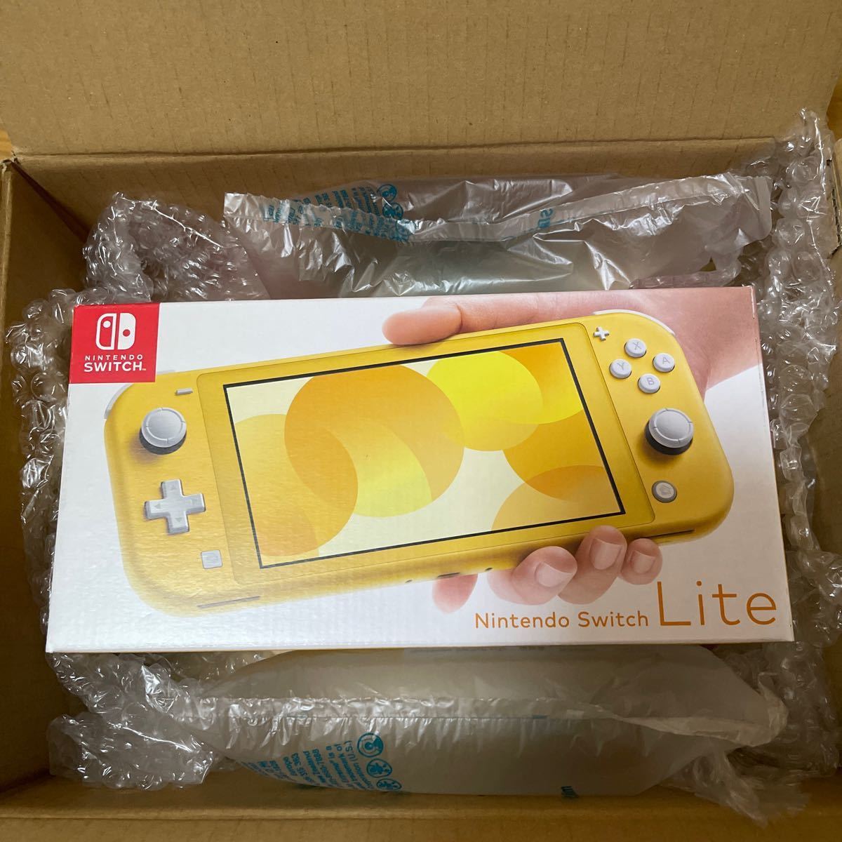 新品未開封 Nintendo Switch Lite イエロー 店舗印有り 24時間以内発送
