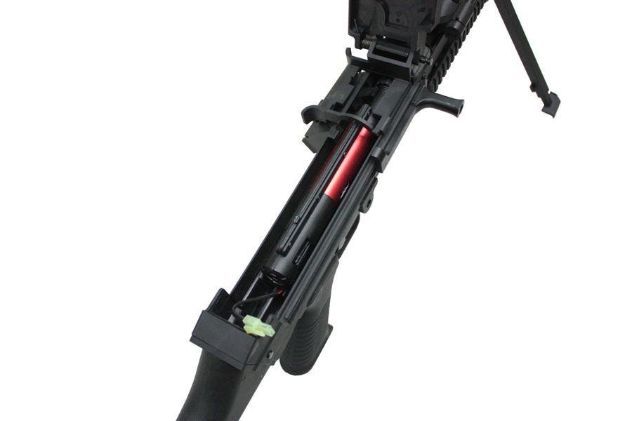 S&T M249 SAW E2 BK スポーツライン電動ガン BOXマガジン仕様 180日間 ...