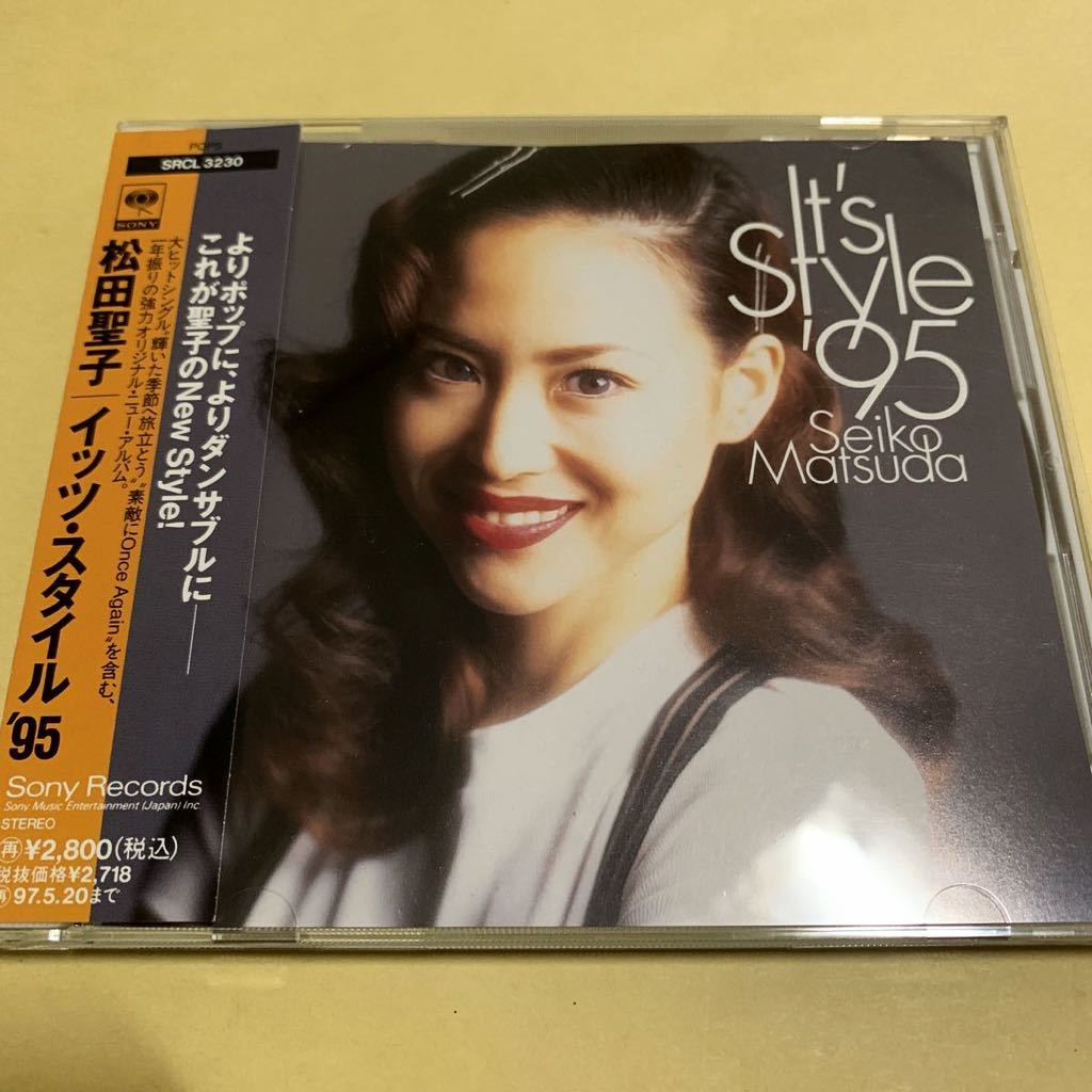 ☆帯付☆美品☆ 松田聖子 / It’s Style ’95 CD_画像1