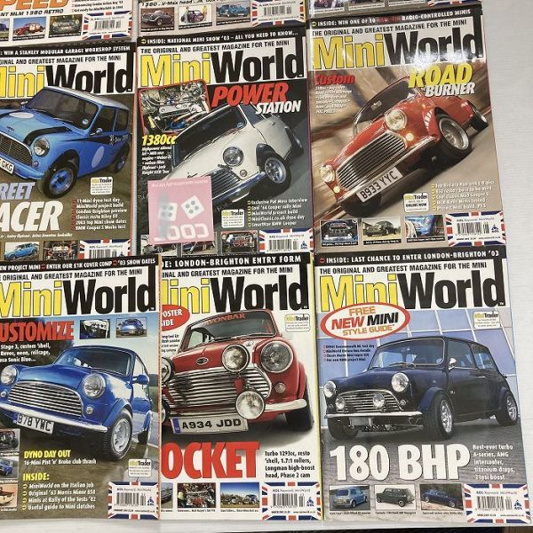 B2964　2003　12冊セット「「MINI WORLD」　ミニワールド　英国　旧車雑誌　英国車　ビンテージ　自動車_画像4