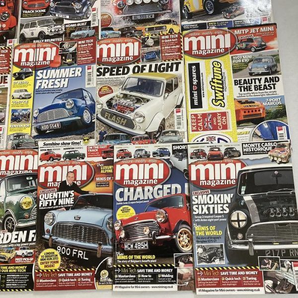 B3011　2013　13冊セット「MINI MAGAZINE」　ミニマガジン　英国　旧車雑誌　英国車　ビンテージ　自動車_画像4