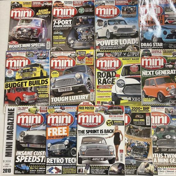 保障できる B3008 2010 13冊セット「MINI MAGAZINE」 ミニマガジン