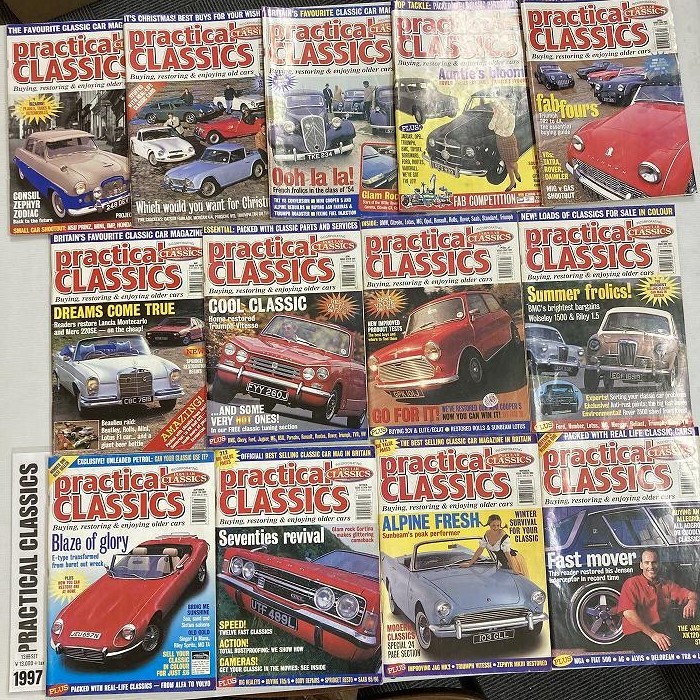 B1462 1997年「CLASSIC CARS」クラシックカー 12冊SET 英国旧車 B1462 1997年「CLASSIC CARS」クラシックカー 12冊SET 英国旧車