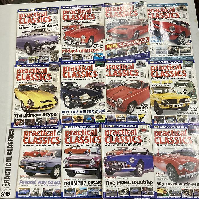 人気の定番 B2673 02 12冊セット Practical Classics プラクティカルクラシックス 英国 旧車雑誌 クラシックカー 英国 車 ビンテージ 自動車 Acutastore In