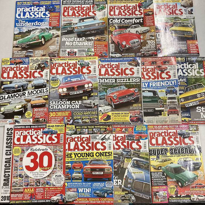 【代引可】 B2681 2010 13冊セット「Practical CLASSICS」 プラクティカル 外車